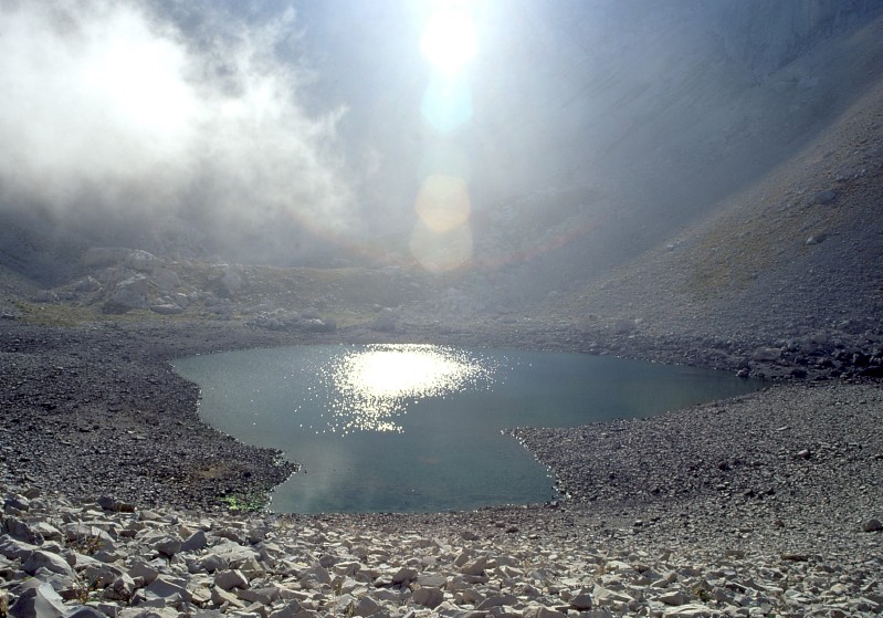 Riflessi sul Lago di Pilato
